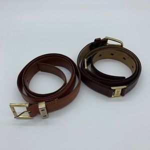 Yves Saint Laurent men’s belts 36/90 brown qty 2